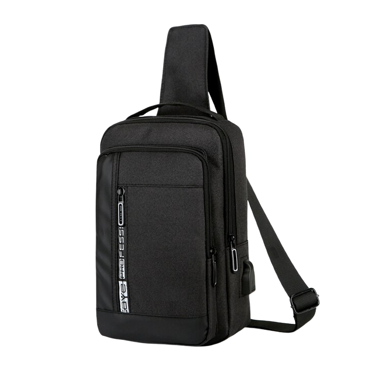 Zaino Monospalla Flintronic Uomo/Donna - Borsa A Tracolla Leggera, Impermeabile, Multitasche, Per Viaggi E Outdoor - Foto 2