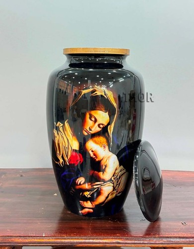 Cremation Urns for Adult Ashes - Urns for Human Ashes Portrait of a mother holdi - Imagen 8 de 8