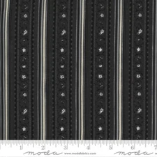     Moda Boudoir by Basic Grey 30654 11 Black Stripe Cotton