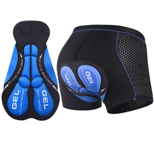 Men Cycling Shorts 5D Gel Padded Underwear MTB Mountain Bike Bicycle Short Pants - Picture 2 of 10