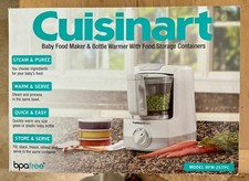 Cuisinart BFM-2STPC Baby Food Maker, Bottle Warmer and Food Storage