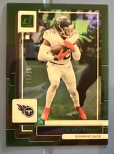 2022 Donruss Clearly Derrick Henry Green 17/25 SSP