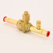 MUELLER AQ17861C Refrigeration CYCLEMASTER Ball Valve 1/2" w/ Access Port