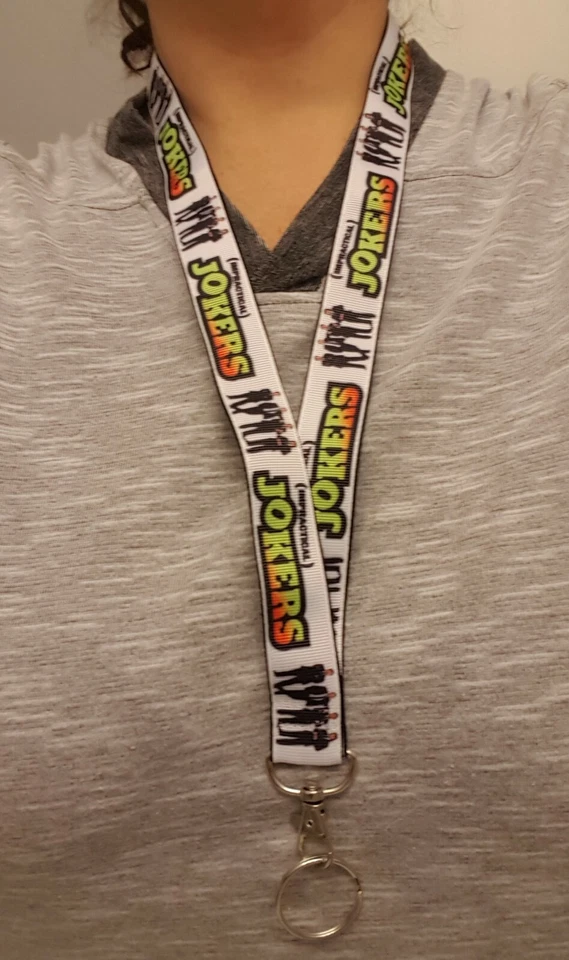 Impractical Jokers inspired 19" Lanyard Custom Joe Murr Q Sal Comedy TV Movies