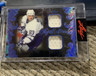 2022 LEAF ART OF HOCKEY DOUG GILMOUR 2X-GAME-USED RELIC #5/20 MAPLE LEAFS