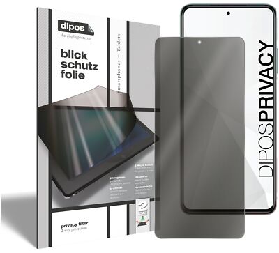 Blickschutzfolie für Xiaomi Redmi Note 11T 9H Schutzfolie Sichtschutz Folie