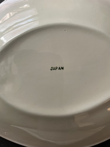 Vintage Green Japan Fish Sushi Dish Set 11” & 12.5” - Picture 9 of 18