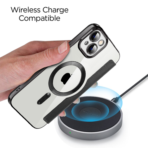 Funda tipo billetera para iPhone 16 Pro Max 15 14 13 12 11 ranuras para tarjetas RFID transparentes magnéticas - Imagen 6 de 20