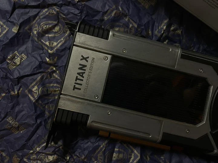 NVIDIA Titan Xp Star Wars Jedi Order Collector's Edition USED