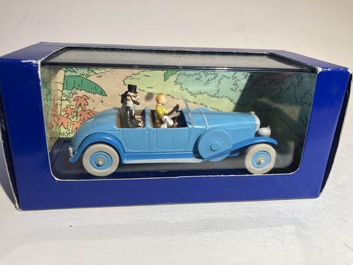 NEW ATLAS TINTIN CAR #5 Lincoln Torpedo 1/43 Model Voiture - Picture 2 of 5