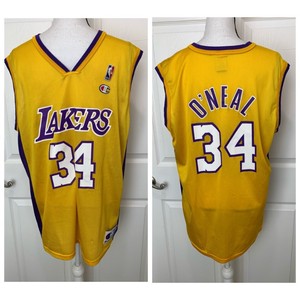 Shaquille Shaquille Vintage años 90 Los Angeles Lakers NBA Champion Camiseta Talle Medio 40 | eBay