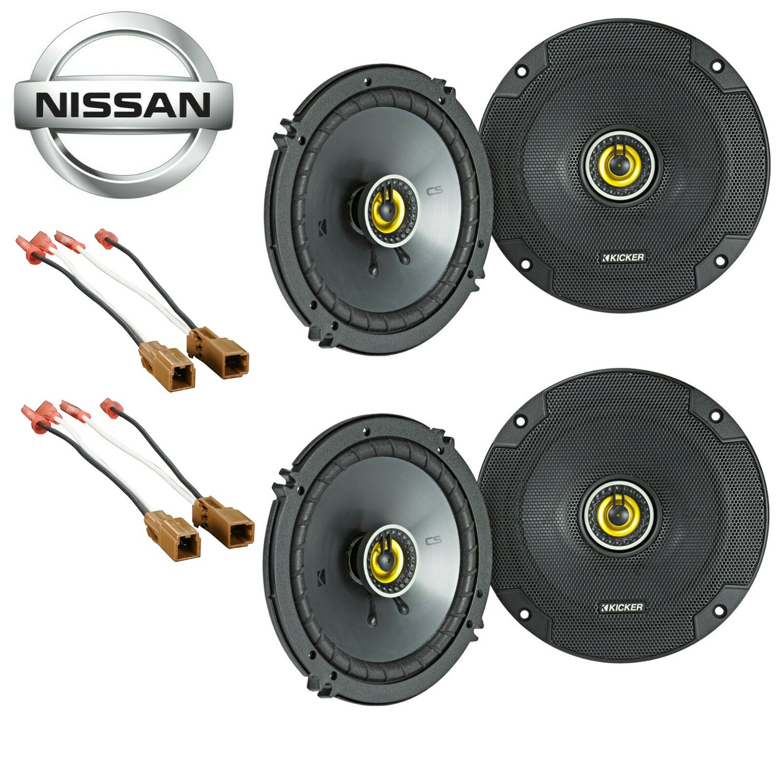 Замена автомобильного динамика Kicker для передней задней двери 65 на 01-02 Nissan Pathfinder 23790₽