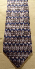 Krawatte HERMES Paris, 100% Seide, Frankreich, NEU ohne Etikett