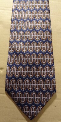 Krawatte HERMES Paris, 100% Seide, Frankreich, NEU ohne Etikett