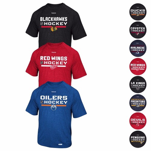 NHL Reebok Center Ice "Authentic Locker Room" Graphic Speedwick T-Shirt Herren - Bild 1 von 40