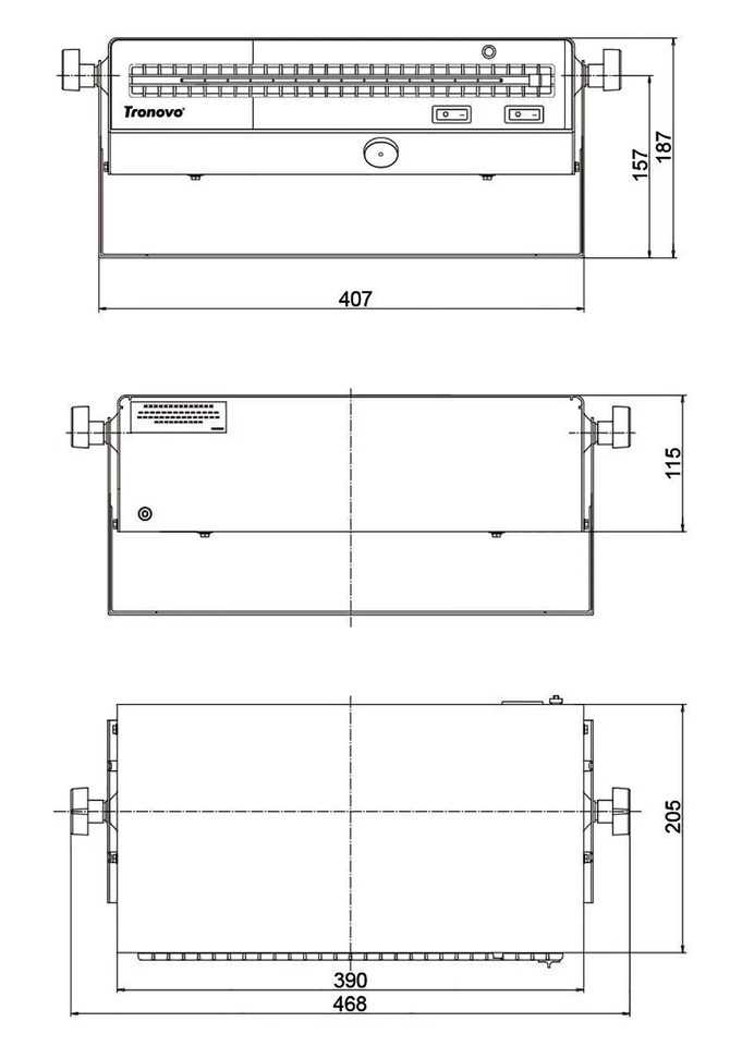 Ventilador soplador de aire ionizante antiestático descarga eliminador estático ionizador ventilador de iones Foto 3 de 4
