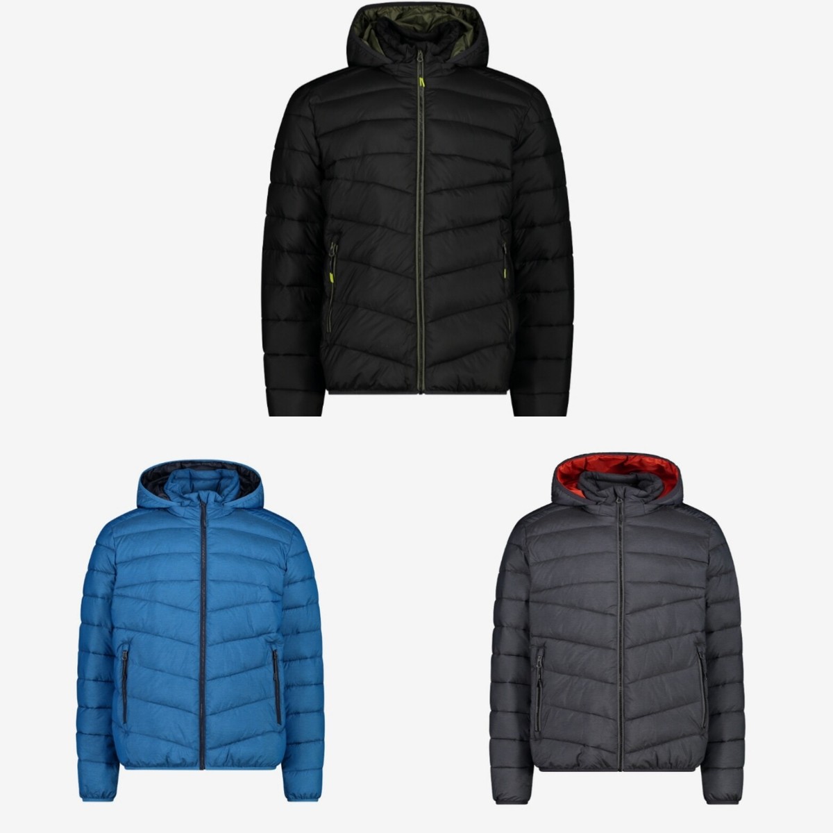 CMP Piumino uomo con imbottitura riciclata Du Pont Sorona