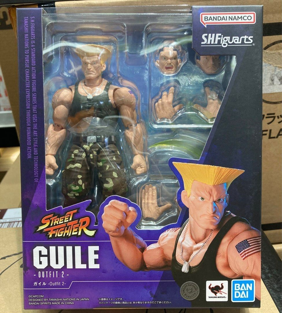 ゲームキャラクター Street fighter S.H figuarts Guile figure 61zK9vW5lrL._UF894,1000_QL80_.jpg