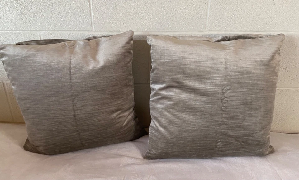 Silver Mirage DOS almohadas o cojines decorativos, fundas de detalles Foto 2 de 4