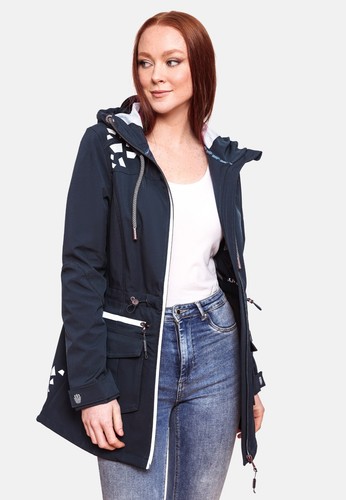 Marikoo Damen Softshell Outdoor Jacke Übergangs Funktions Regen Mantel Ulissaa - Bild 37 von 74