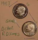1993 P D S S Roosevelt Dimes GEM BU! (4 COINS)