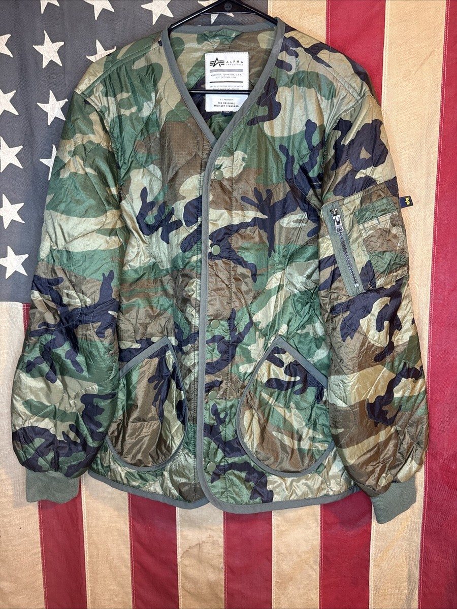 ジャケット・アウター ALPHA INDUSTRIES INC,cotton army jacket Vintage Alpha Industries Military Jacket - Etsy
