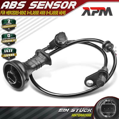 ABS Sensor Hinten Links Oder Rechts für Mercedes A-Klasse W169 B-Klasse W245