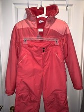 Girl  s Ski Jacket  Pants - L, 10/12
