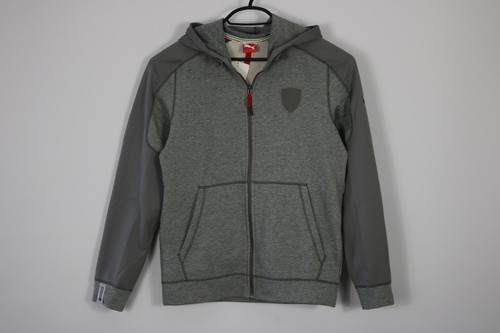 ferrari men's hooded sweat jacket