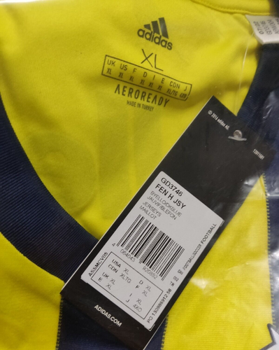 Fenerbahce 2020 2021 CASA CAMISETA FUTBOL CAMISETA ADIDAS HOMBRE XL GD3746 - Imagen 2 de 9