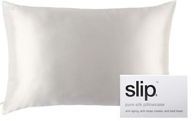 #ad Slip Queen Silk Pillow Cases Queen Size Standard Pillow Case White 20quot; x 30quot; $22.99