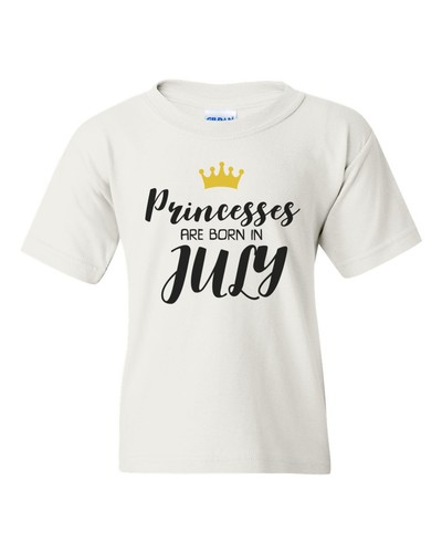 Birthday Gift for Girl Shirt Princesses Are Born in September T-Shirt Youth Kids - Picture 23 of 38