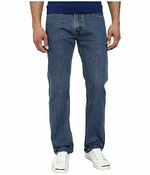 Levi's 505 Men's Regular Fit Jean, 36Wx34L - Medium Stonewash for sale ...