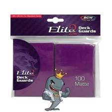 BCW Gaming Elite2 Deck Guard - Matte - Mulberry Pokemon MTG FREE SHIP