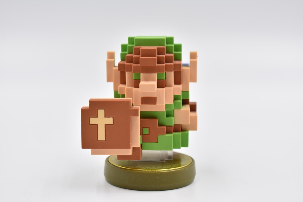 Amiibo 8-bit Link The Legend of Zelda Character Figure 45496893088