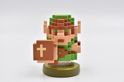 Amiibo 8-bit Link The Legend of Zelda Character Figure 45496893088