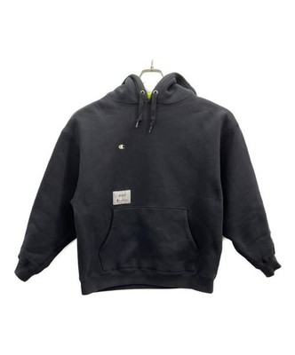 Champion x WTAPS Men's Hooded Sweatshirt Black Collab Champion x WTAPS Men's Hooded Sweatshirt Black Collab