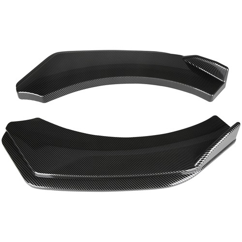Alerón divisor de labios para parachoques delantero + varillas de puntal para Hyundai Genesis Coupé 2013-16 - Imagen 15 de 16