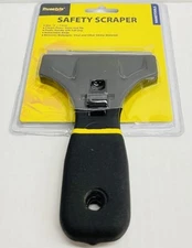 SAFETY SCRAPER SOFT GRIP PAINT WALLPAPER WINDOWS STRIPPER RAZOR 