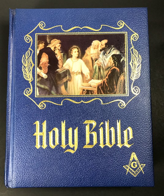 MASONIC HOLY BIBLE Ed.,Master Reference Heirloom Red Letter Ed 1971 eBay