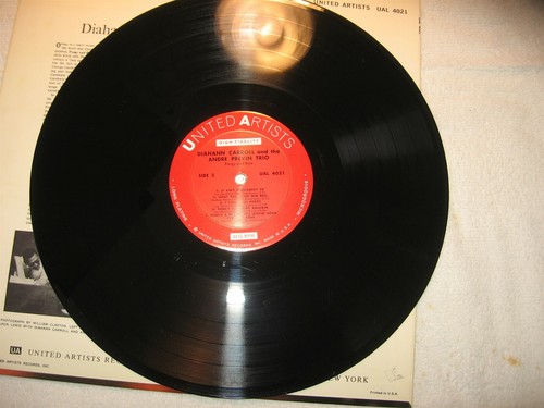 CRANIUM'S jazz Diahann Carroll PORGY AND BESS orig mono Lp Andre Previn Trio - Picture 5 of 5
