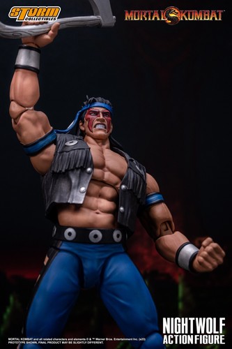 STORM COLLECTIBLES Mortal Kombat Nightwolf Actionfigur im Maßstab 1/12 - Bild 13 von 18