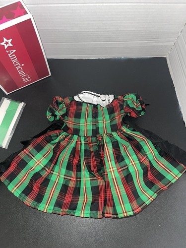 American Girl Addy's Tartan Plaid Dress NIB Christmas - Picture 7 of 13