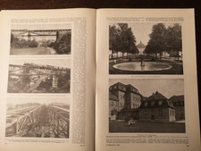 RK 1907 Bauzeitung 78 Berlin Virchow Krankenhaus Walschbrücke bei Mehlsack