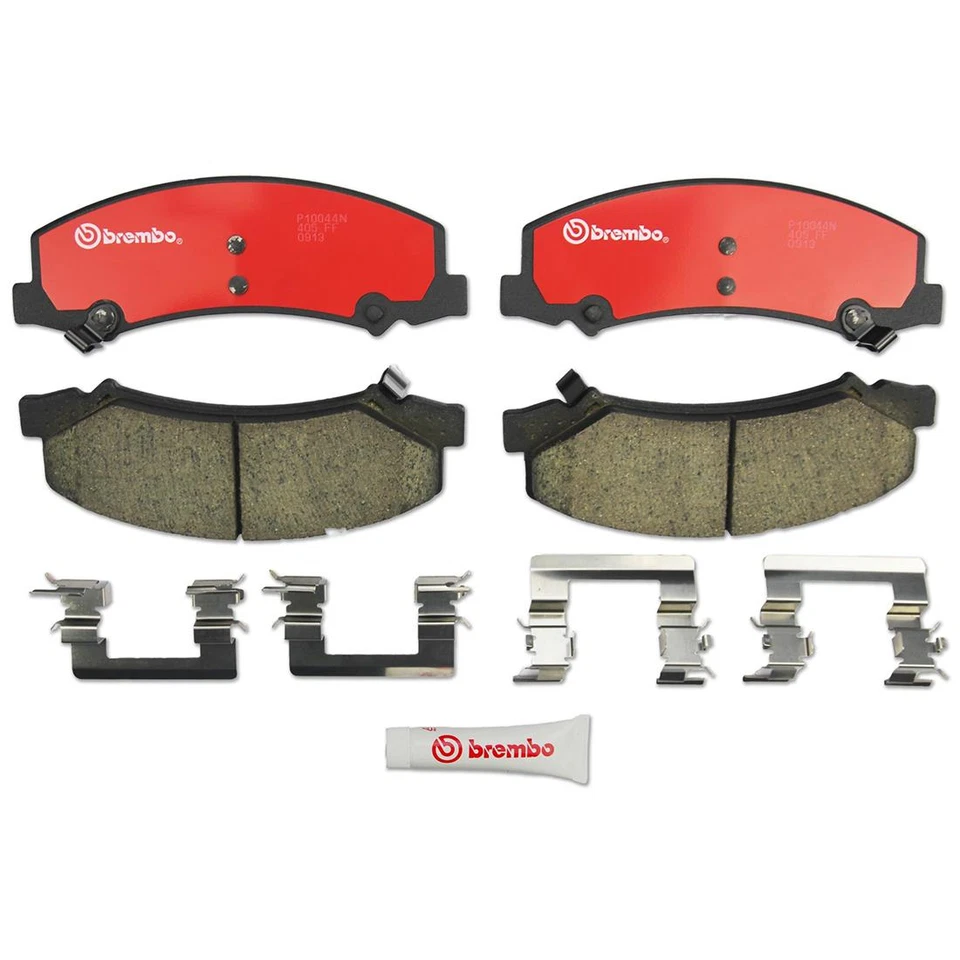 Se adapta a Chevrolet Impala 2006 rotores de freno delanteros y pastillas de freno de cerámica - Brembo OE Foto 3 de 4