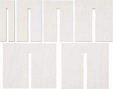 6Pcs Bow Maker Templates Wooden Bow Maker Wood Bow Tie Boards Ribbon Bow Making