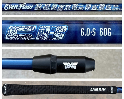 PXG Evenflow Riptide CB 6.0 60G Stiff Flex DRIVER SHAFT Black Ops 0311 0811 0211