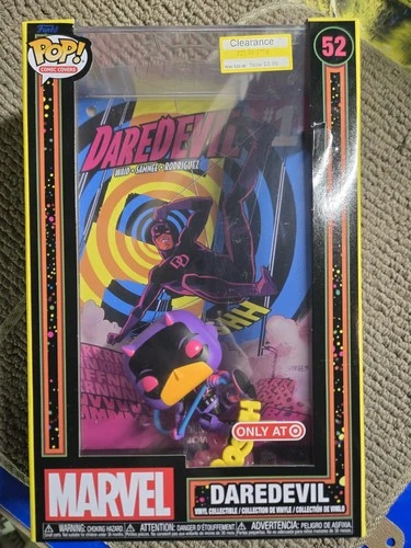 Funko Pop! Comic Book Cover with Case: Marvel - #52 DAREDEVIL - Vinyl Figure