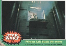 StarWars Princess Leia Blasts The Enemy 1977 StarWars