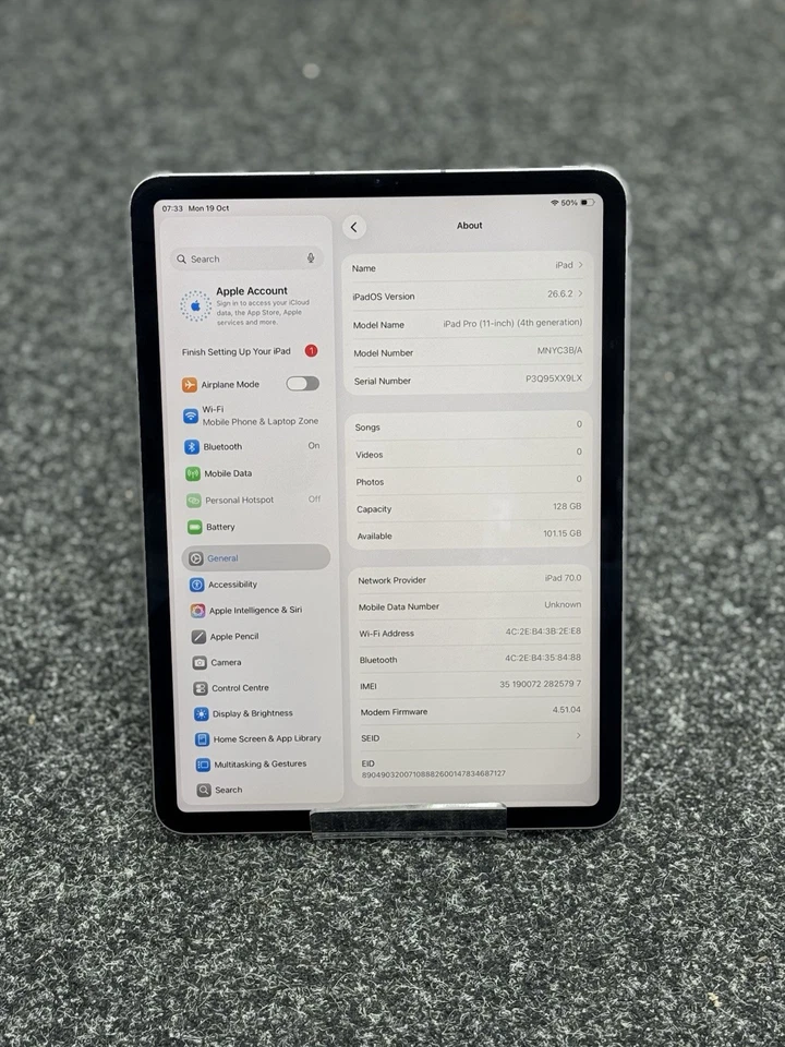 Apple iPad Pro 11-inch (4th generation) · 128GB · Cellular, photo 3 of 3